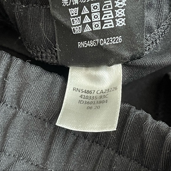 PINK Victoria’s Secret Black High Waisted Jogger Pants Size XS - Picture 12 of 16